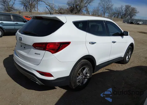 2018 Hyundai Santa Fe Sport 2.4L from USA, damaged, VIN 5NMZT3LB4JH095967